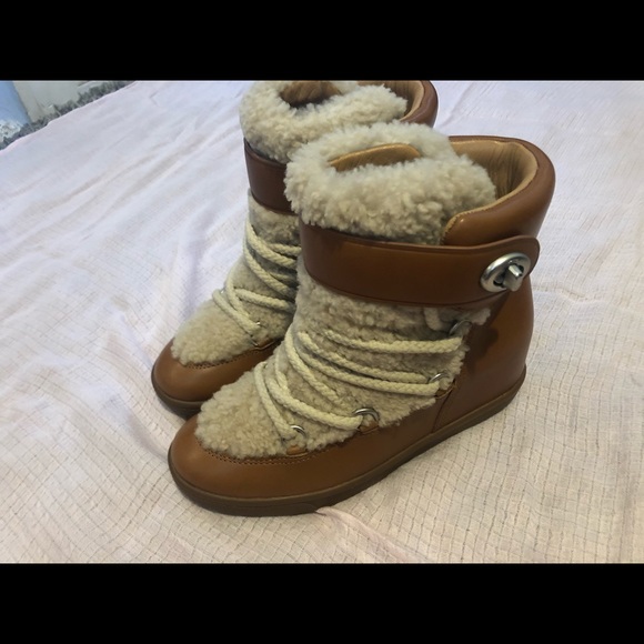Coach Monroe shearling winter boots - Picture 2 of 7